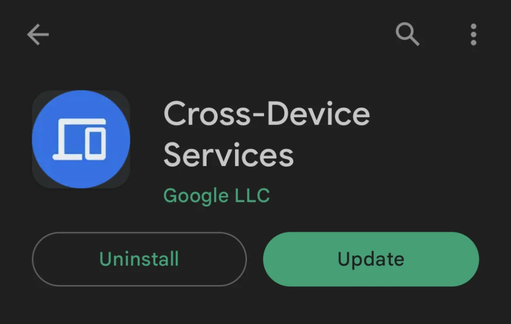 Cross-device services