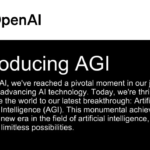 OpenAI em direção à AGI (Inteligência Geral Artificial)